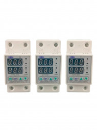 Реле контроля напряжения и тока TOVPD1-80-EC (3 шт.)