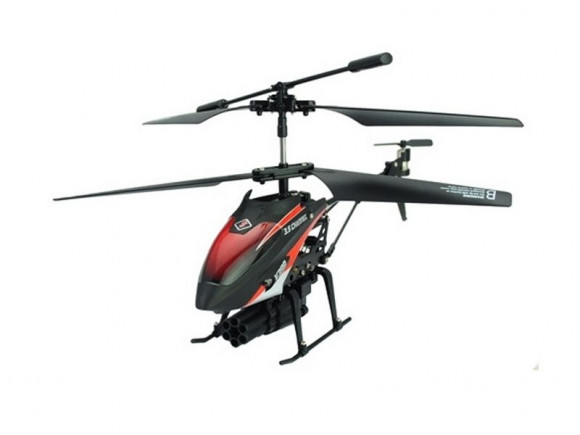 Вертолет на р/у WLToys V398 IR RTF стреляет ракетами