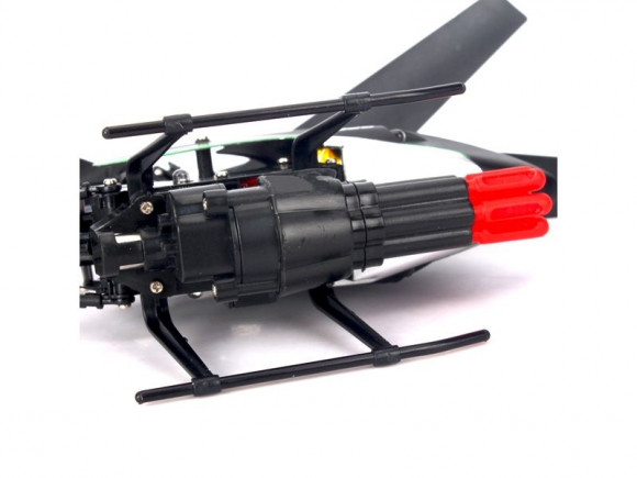 Вертолет на р/у WLToys V398 IR RTF стреляет ракетами