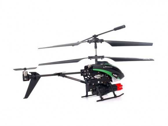 Вертолет на р/у WLToys V398 IR RTF стреляет ракетами