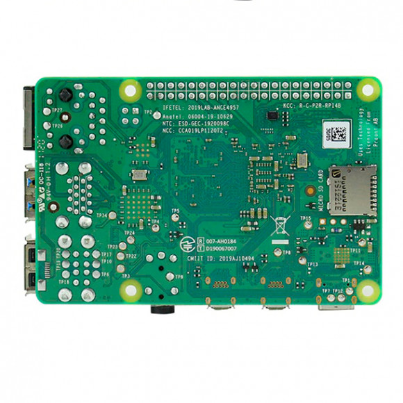 Одноплатный компьютер Raspberry Pi 4 Model B (2/4/8Gb)