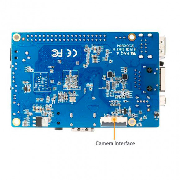 Orange Pi Plus 2E  2Gb/16Gb одноплатный ПК Allwinner H3