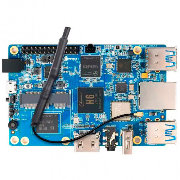 Orange Pi 3 2Gb/8Gb одноплатный ПК Allwinner Н6